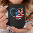 American Flag Patriotic Dog & Cat Paw Print 4Th Of July Coffee Mug Unique Gifts