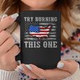 American Flag Try Burning This One Coffee Mug Unique Gifts