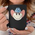 American Smile Face Cowboy Cowgirl 4Th Of July Howdy Rodeo Coffee Mug Unique Gifts