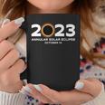 Annular Solar Eclipse 2023 October 14 Astronomy Lover Coffee Mug Unique Gifts