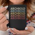 Archbold Ohio Archbold Oh Retro Vintage Text Coffee Mug Unique Gifts