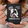 Autism Mom Unbreakable World Autism Awareness Day Best Gift Coffee Mug Unique Gifts