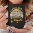 Awesome Like My Daughter Funny Fathers Day Dad Joke Coffee Mug Funny Gifts