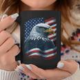 Bald Eagle Proud Patriotic American Us Flag 4Th Of July Coffee Mug Unique Gifts