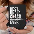 Baseball Best Uncle Coach Ever Proud Dad Daddy Fathers Coffee Mug Unique Gifts