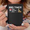 Beer Funny Bbq Timer Barbecue Beer Drinking Grill Grilling Gift Coffee Mug Unique Gifts