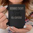 Behind Every Bad Bitch Is A Car Seat Leopard Funny Mom Gift For Womens Coffee Mug Unique Gifts