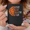 Best Dad Coach Ever Fathers Day Basketball Player Fan Papa Coffee Mug Unique Gifts