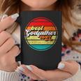 Best Godfather Ever Fathers Day Grandpa Vintage Retro Cool Coffee Mug Unique Gifts
