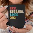 Best Husband Since 2013 For 10Th Wedding Anniversary Coffee Mug Funny Gifts
