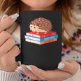 Book Nerd Funny Hedgehog Reading Lover Gift Idea Reading Funny Designs Funny Gifts Coffee Mug Unique Gifts