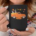 Boston Terrier Pumpkin Truck Fall Thanksgiving Halloween Fall Thanksgiving Coffee Mug Unique Gifts