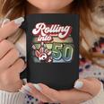 Bowling Party Rolling Into 50 Bowling Birthday Coffee Mug Funny Gifts