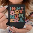 In My Boy Mom Era Groovy Mom Of Boys Gifts Funny Mothers Day Coffee Mug Unique Gifts