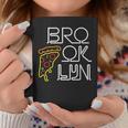 Brooklyn Pizza Neon Sign Coffee Mug Unique Gifts