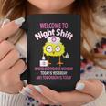 Bsn Lpn Cna Funny Nursing Chick Welcome To Night Shift Nurse Coffee Mug Funny Gifts
