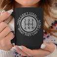 Built In Theft Protection Funny Stick Shift Manual Car Coffee Mug Unique Gifts