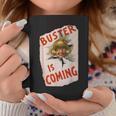 Buster Is Coming Creepy Vintage Shoe Advertisement Coffee Mug Unique Gifts