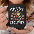 Candy Security Halloween Costume PartyCoffee Mug Funny Gifts