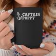 Captain Poppy Sailing Boating Vintage Boat Anchor Funny Coffee Mug Funny Gifts