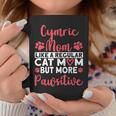 Cat Mom But More Pawsitive Cymric Cat Mom Coffee Mug Unique Gifts