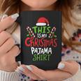 This Is My Christmas Pajama Coffee Mug Personalized Gifts