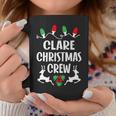 Clare Name Gift Christmas Crew Clare Coffee Mug Funny Gifts