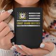 Coast Guard Brother With American Flag Gift For Veteran Day Veteran Funny Gifts Coffee Mug Unique Gifts