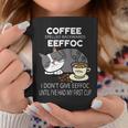 Coffee Backwards Eeffoc Funny Cat And Coffee Humor Gift For Womens Coffee Mug Unique Gifts