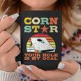 Corn Star Your Hole Is My Goal Vintage Cornhole Funny Player Coffee Mug Unique Gifts
