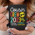 Cousin Crew 2023 Summer Vacation Beach Family Trip Matching Coffee Mug Funny Gifts