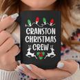 Cranston Name Gift Christmas Crew Cranston Coffee Mug Funny Gifts
