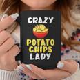 Crazy Potato Chips Lady Coffee Mug Unique Gifts