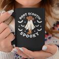 Cute Ghost Halloween Western Boot Scootin Spooky Coffee Mug Unique Gifts