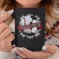 Dad Of Both Baseball Soccer Dad Of Ballers Fathers Day Men Coffee Mug Unique Gifts