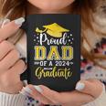 Dad Senior 2024 Proud Dad Of A Class Of 2024 Graduate Coffee Mug Unique Gifts