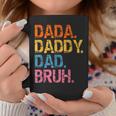 Dada Daddy Dad Bruh Fathers Day 2023 Retro Vintage Funny Coffee Mug Funny Gifts