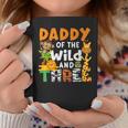 Daddy Of The Wild And Three Safari Jungle Zoo Theme Birthday Coffee Mug Unique Gifts
