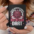 Dart Player Cool Quote Never Underestimate A Girl With Darts Gift For Womens Coffee Mug Funny Gifts