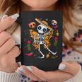 Day Of The Dead Sugar Skull Skeleton Monarch Butterfly Coffee Mug Funny Gifts
