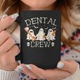 Dental Crew Boo Th Dentist Hygiene Retro Halloween Coffee Mug Unique Gifts