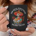 The Devil Whispered To Me I Whispered Back Bring Tacos Coffee Mug Funny Gifts