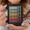 Dimmitt Texas Dimmitt Tx Retro Vintage Text Coffee Mug Unique Gifts