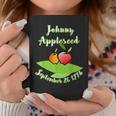 Distressed Johnny Appleseed John Chapman Celebrate Apples Coffee Mug Unique Gifts