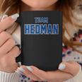 Distressed Team Hedman Surname Gift Proud Family Last Name Coffee Mug Unique Gifts