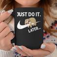 Do It Later Funny Sleepy Sloth For Lazy Sloth Lover IT Funny Gifts Coffee Mug Unique Gifts