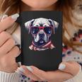 Dog Sunglasse American Flag Funny Fathers Day & 4Th Of July Coffee Mug Unique Gifts
