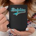 Dolphins Sports Name Vintage Retro For Boy Girl Coffee Mug Unique Gifts