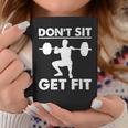 Dont Set Get Fit Deadlift Lovers Fitness Workout Costume Coffee Mug Unique Gifts