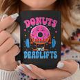 Donut And Deadlifts Barbell Doughnut Lover Girls Boys Son Coffee Mug Unique Gifts